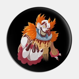 Cuddles the Halloween Clown Pin