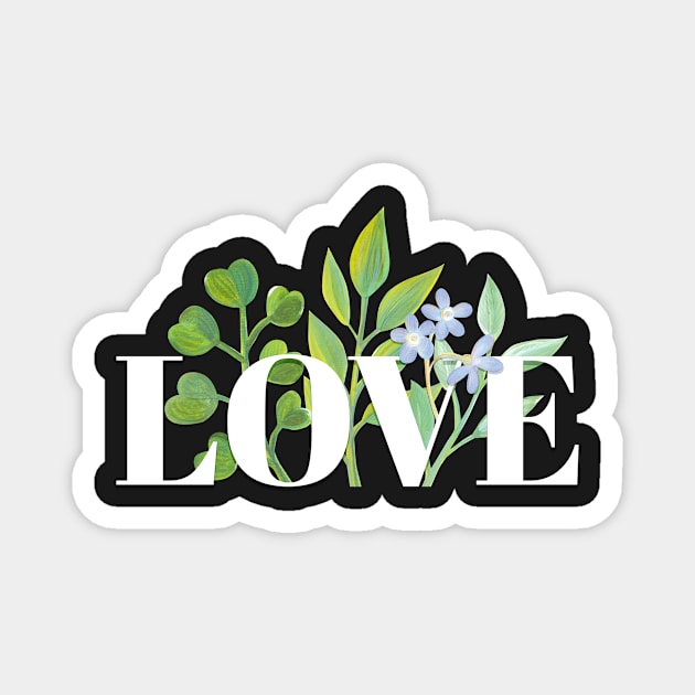 Spring Love Magnet by MarynArts