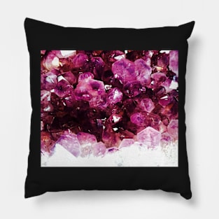 Purple crystal Pillow
