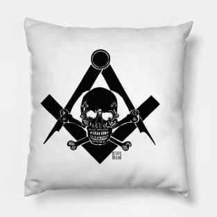 HIRAM ABIFF MASONIC ALCHEMY WIDOWS SON Pillow