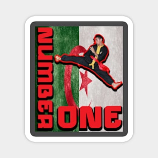 funny number one martial arts sports collection Magnet
