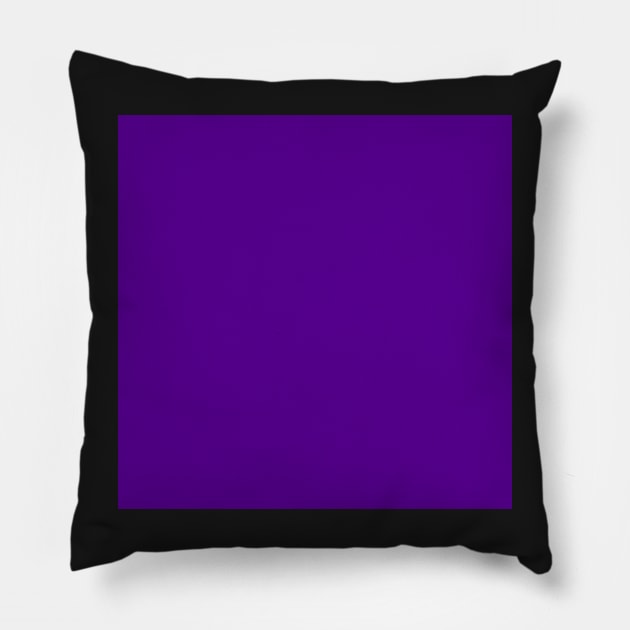 Single color - purple Pillow by ZoeBaruch