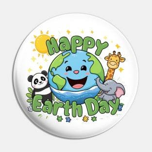 Happy earth day Pin