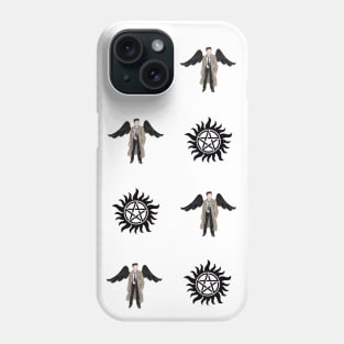 Castiel Pattern Phone Case