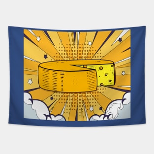 Cheese Full Of Holes In Every Way Tapestry