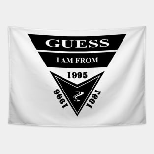 GUESS, I AM FROM? SAMER BRASIL 1995 1996 1997 Tapestry