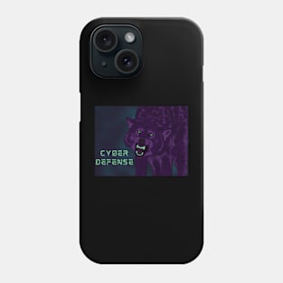 Cyber Defense Wolf Phone Case