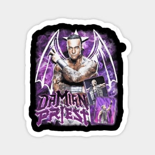 Damian Priest Retro Bootleg Magnet