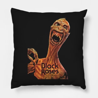 Black Roses Pillow