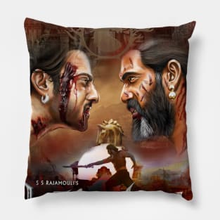 Bahubali movie design and painting Pillow