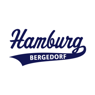 Hamburg Bergedorf (Bergedorfer / Bergedorferin / Navy) T-Shirt