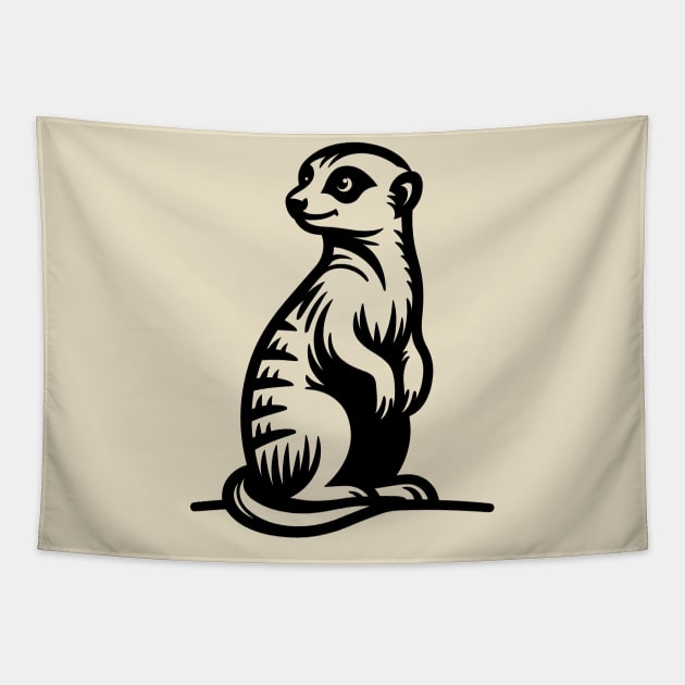 Meerkat Tapestry by KayBee Gift Shop