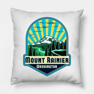 Mount Rainier National Park Washington WA Pillow