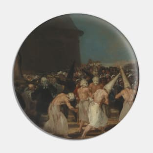 The Flagellants by Francisco Goya Pin