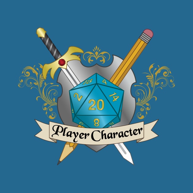 Player Character Crest by NashSketches