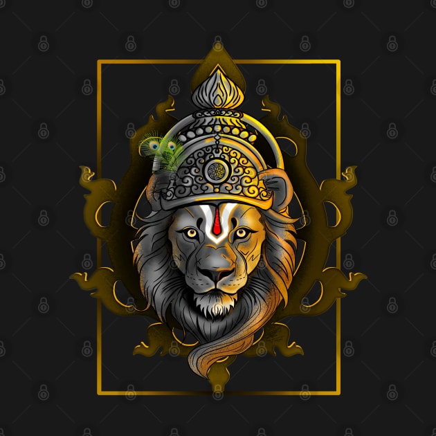 Narasimha - The Protector (The 4th avatar of Vishnu) by Roy's Disturbia