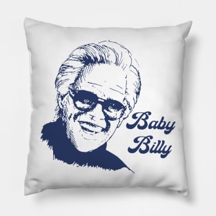 Baby Billy Blue Vintage Pillow