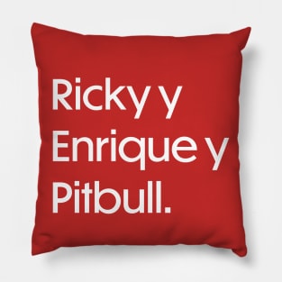 Ricky y Enrique y Pitbull - White Pillow