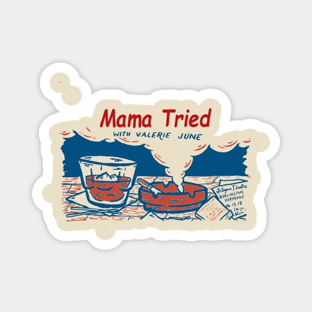 Mama Vintage Magnet by Animal Paper Art