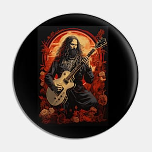 Guitar God Pin