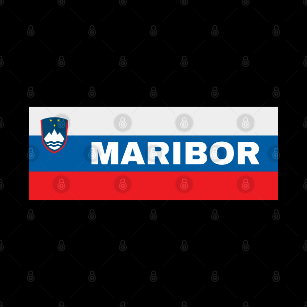 Maribor City in Slovenian Flag by aybe7elf