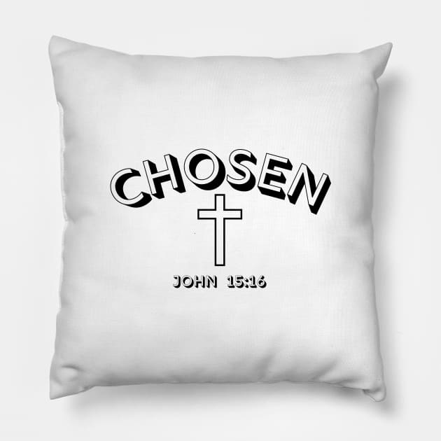 CHOSEN Pillow by Faith & Freedom Apparel 