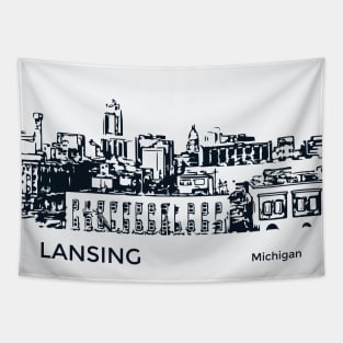 Lansing Michigan Tapestry