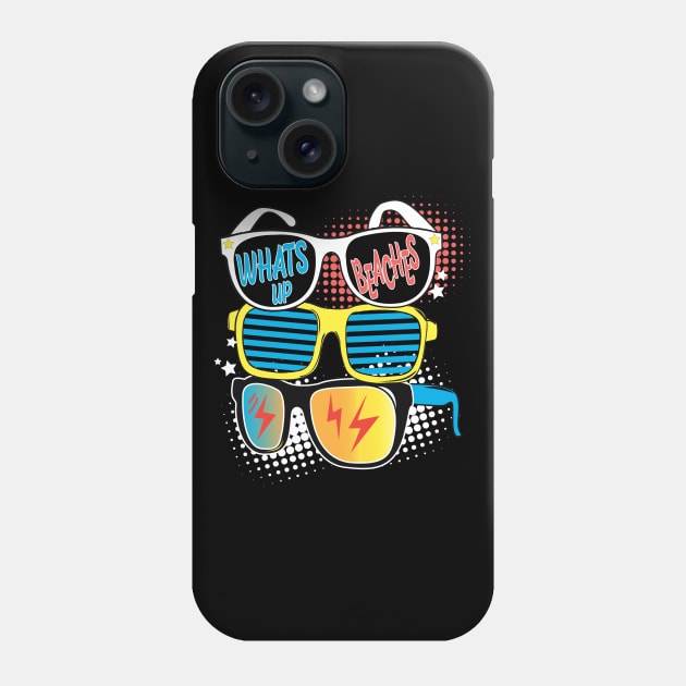 Whats Up Beaches - Summer With Beach Phone Case by SILVER01
