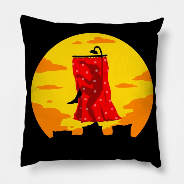 Shower Costume Kid Pillow by blairjcampbell