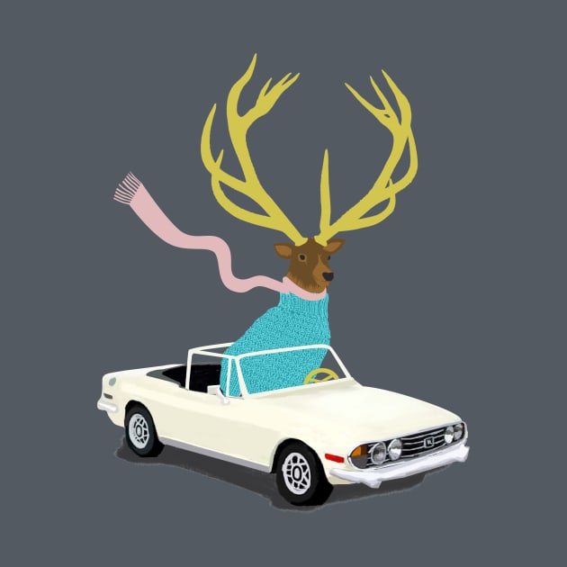 The stag by lev