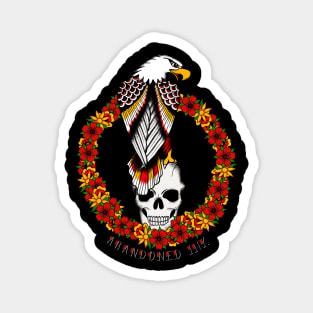 Eagle and Skull Magnet