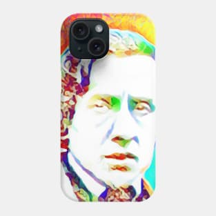 Frédéric Chopin Colourful Portrait | Frédéric Chopin Artwork 11 Phone Case