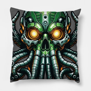 Biomech Cthulhu Overlord S01 D05 Pillow