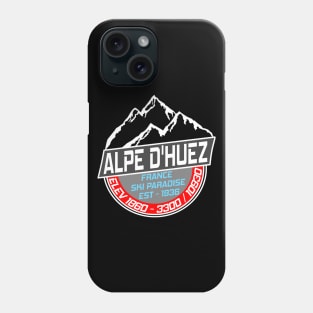 Ski L ' Alpe D'Huez Skiing Paradise Phone Case