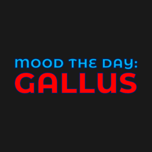 Scottish Humour - Mood The Day - Gallus T-Shirt