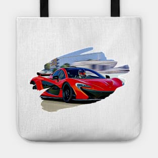 McLaren P1 Art Print Tote