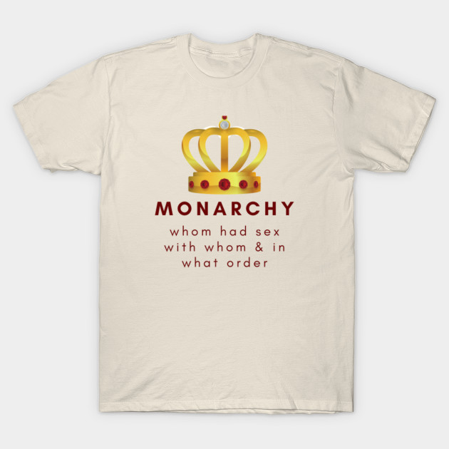 anti monarchy t shirt