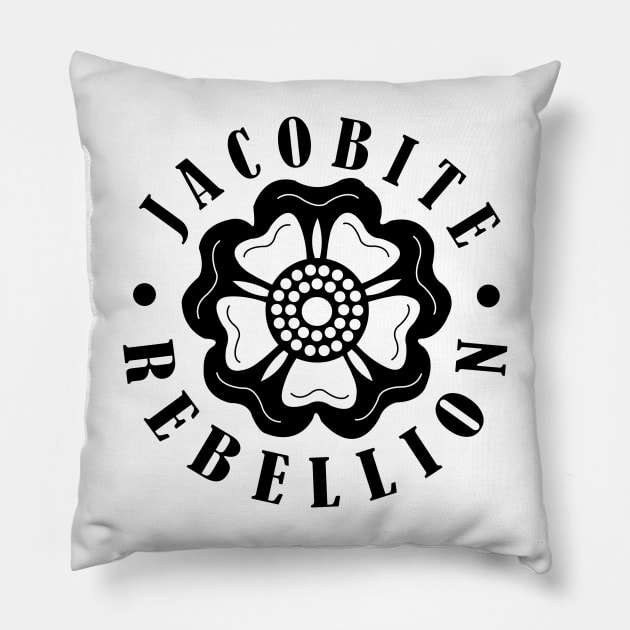 Jacobite Rebellion! Pillow by DickinsonDesign