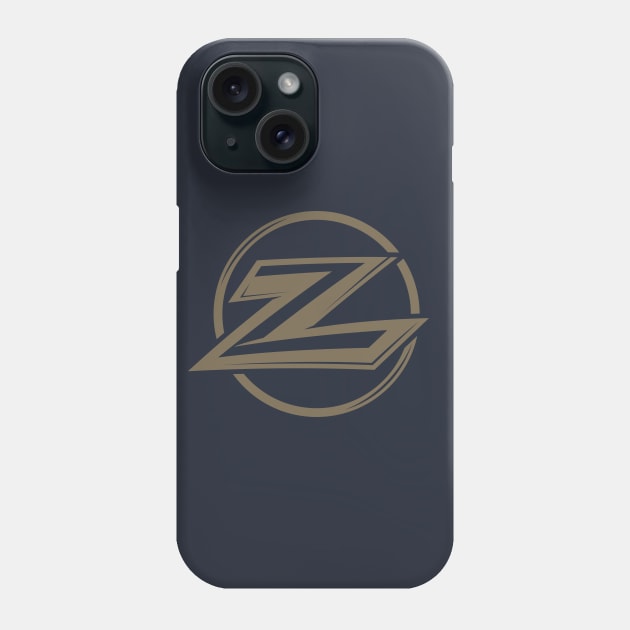 Razor Sharp Letter Z Phone Case by GeeTee