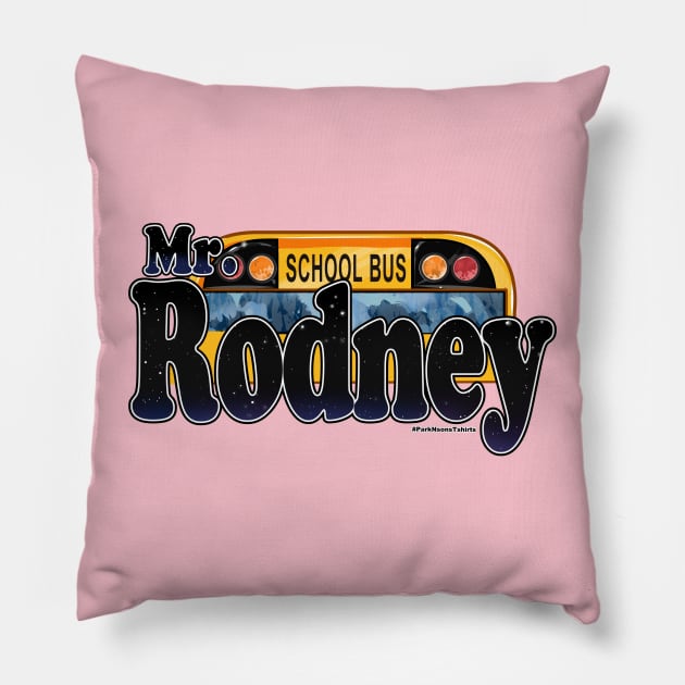 School Bus Driver Rodney Pillow by SteveW50