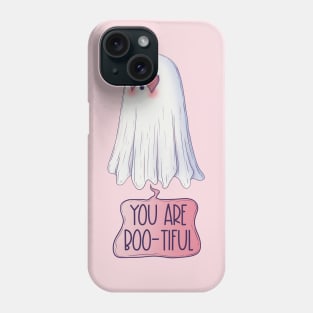 You are boo-tiful ghost Phone Case
