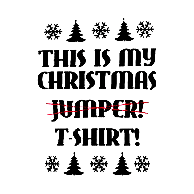 This Is My Christmas Jumper by piggiespearlswork