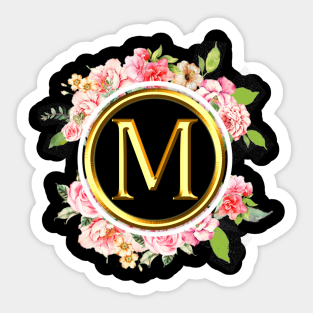 Letter M Stickers Teepublic