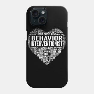 Behavior Interventionist Heart Phone Case