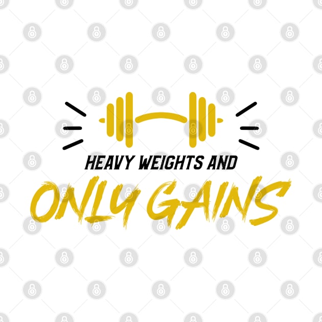 Only gains gym fitness by Label7