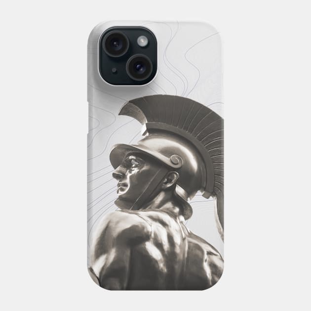 Achilles The Brave Phone Case by Insanity_Saint