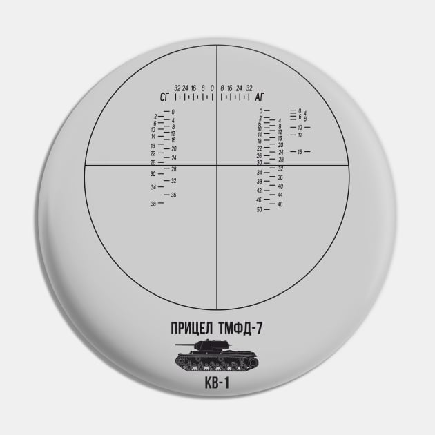 TMFD-7 sight mounted on KV-1 tank (on light) Pin by FAawRay