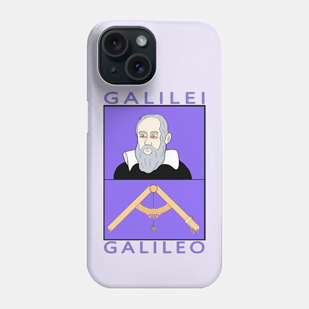 Galileo Galilei Phone Case by DiegoCarvalho