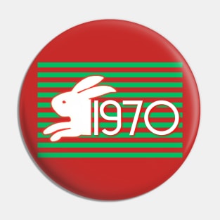 1970 SOUTH SYDNEY RABBITOHS - Sattler's Bunnies Pin