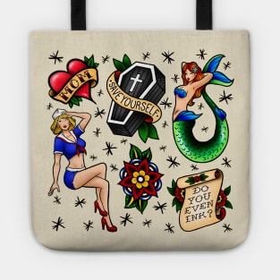 Flash Tattoo #2 Tote